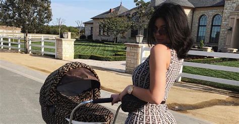 kylie jenner fendi dress